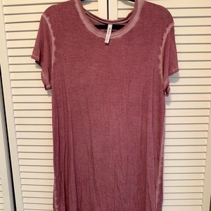 RVCA T-shirt dress with open back